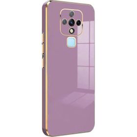 Microsonic Tecno Camon 16 Olive Plated Lila Kılıf