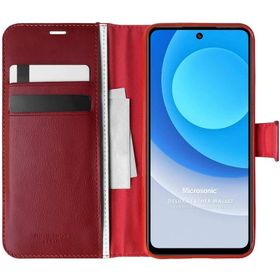 Microsonic Tecno Camon 19 Neo Delux Leather Wallet Siyah Kılıf