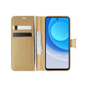 Microsonic Tecno Camon 19 Neo Delux Leather Wallet Siyah Kılıf