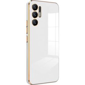 Microsonic Tecno Pova 3 Olive Plated Beyaz Kılıf