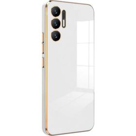 Microsonic Tecno Pova 3 Olive Plated Beyaz Kılıf