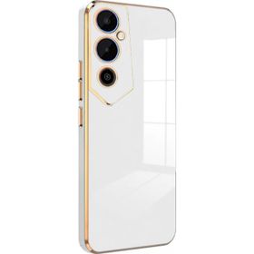 Microsonic Tecno Pova 4 Pro Olive Plated Beyaz Kılıf