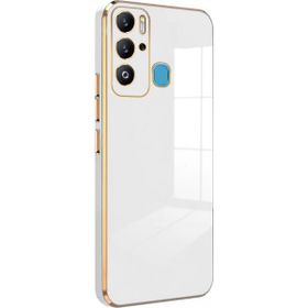 Microsonic Tecno Pova Neo Olive Plated Beyaz Kılıf