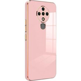 Microsonic Tecno Spark 6 Olive Plated Pembe Kılıf