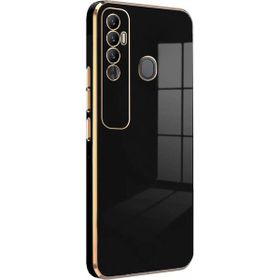 Microsonic Tecno Spark 7 Pro Olive Plated Siyah Kılıf