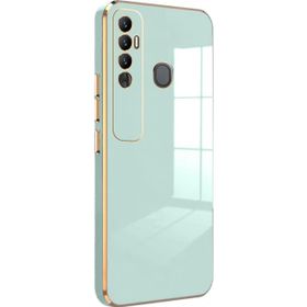 Microsonic Tecno Spark 7 Pro Olive Plated Yeşil Kılıf