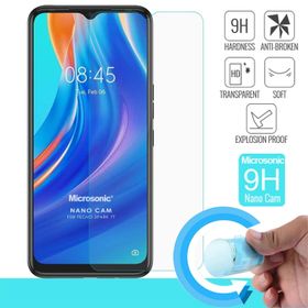 Microsonic Tecno Spark 7T Nano Glass Cam Ekran Koruyucu