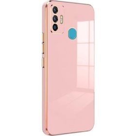 Microsonic Tecno Spark 7T Olive Plated Pembe Kılıf