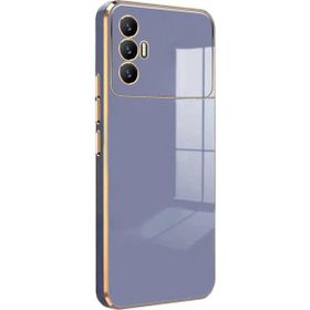 Microsonic Tecno Spark 8 Pro Olive Plated Lavanta Grisi Kılıf