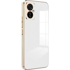 Microsonic Tecno Spark 9 Pro Olive Plated Beyaz Kılıf
