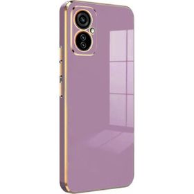 Microsonic Tecno Spark 9 Pro Olive Plated Lila Kılıf
