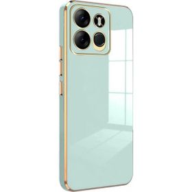 Microsonic Tecno Spark Go 2023 Olive Plated Yeşil Kılıf