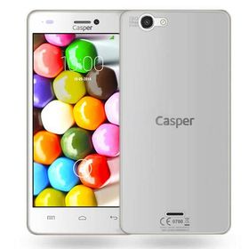Microsonic Transparent Soft Beyaz Casper Via V8C Kılıfı