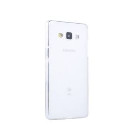 Microsonic Transparent Soft Samsung Galaxy A7 Beyaz Kılıf