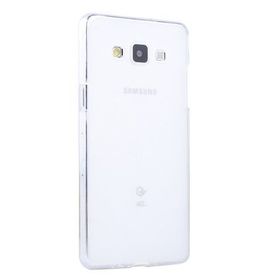 Microsonic Transparent Soft Samsung Galaxy A7 Beyaz Kılıf