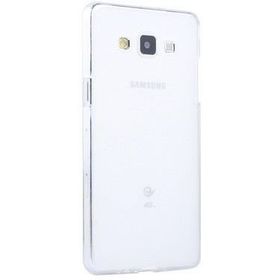 Microsonic Transparent Soft Samsung Galaxy A7 Beyaz Kılıf