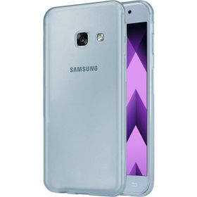 Microsonic Transparent Soft Samsung Galaxy A7 Beyaz Kılıf