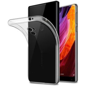 Microsonic Transparent Soft Xiaomi Mi Mix Beyaz Kılıf
