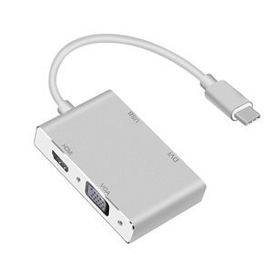 Microsonic Type-C To HDTV Multifunction 5 Port Dönüştürücü