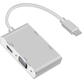 Microsonic Type-C To HDTV Multifunction 5 Port Dönüştürücü
