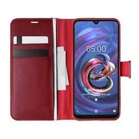Microsonic Vestel Venüs E5 Delux Leather Wallet Kırmızı Cep Telefonu Kılıfı