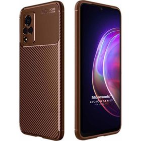 Microsonic Vivo V21 Legion Series Kahverengi Cep Telefonu Kılıfı