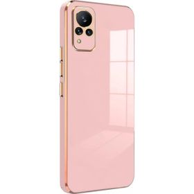 Microsonic Vivo V21 Olive Plated Pembe Kılıf
