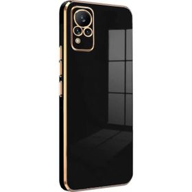 Microsonic Vivo V21 Olive Plated Siyah Kılıf