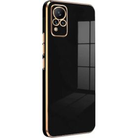 Microsonic Vivo V21 Olive Plated Siyah Kılıf