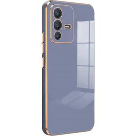Microsonic Vivo V23 5G Olive Plated Lavanta Grisi Kılıf
