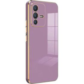 Microsonic Vivo V23 5G Olive Plated Lila Kılıf