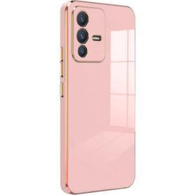 Microsonic Vivo V23 5G Olive Plated Pembe Kılıf