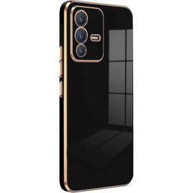 Microsonic Vivo V23 5G Olive Plated Siyah Kılıf