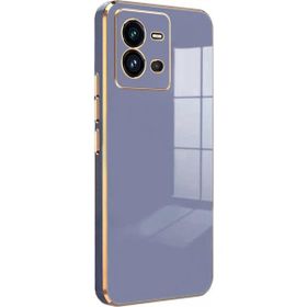 Microsonic Vivo V25 5G Olive Plated Lavanta Grisi Kılıf