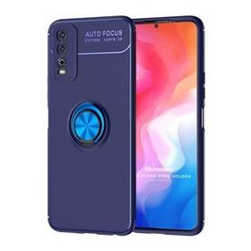 Microsonic Vivo Y11S Kickstand Ring Holder Lacivert Cep Telefonu Kılıfı