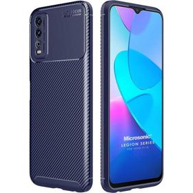 Microsonic Vivo Y11S Legion Series Lacivert Cep Telefonu Kılıfı