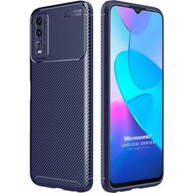 Microsonic Vivo Y11S Legion Series Lacivert Cep Telefonu Kılıfı