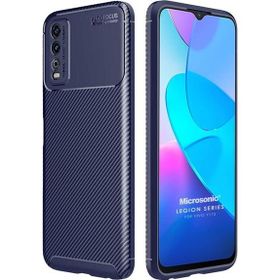 Microsonic Vivo Y11S Legion Series Lacivert Cep Telefonu Kılıfı