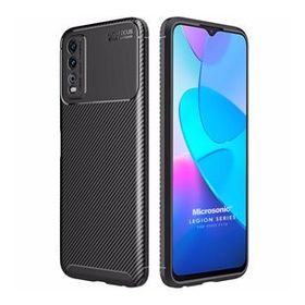 Microsonic Vivo Y11S Legion Series Siyah Cep Telefonu Kılıfı