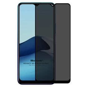 Microsonic Vivo Y11S Privacy 5D Gizlilik Filtreli Siyah Cam Ekran Koruyucu
