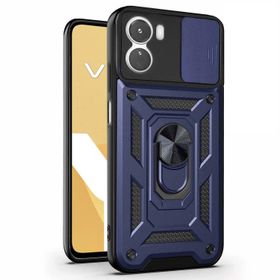Microsonic Vivo Y16 Impact Resistant Lacivert Cep Telefonu Kılıfı