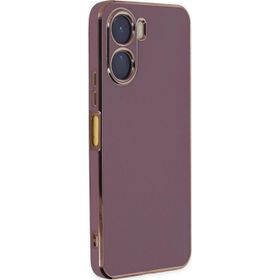 Microsonic Vivo Y16 Olive Plated Lila Cep Telefonu Kılıfı