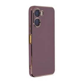 Microsonic Vivo Y16 Olive Plated Lila Cep Telefonu Kılıfı