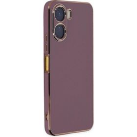 Microsonic Vivo Y16 Olive Plated Lila Cep Telefonu Kılıfı