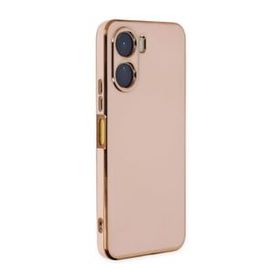 Microsonic Vivo Y16 Olive Plated Pembe Cep Telefonu Kılıfı