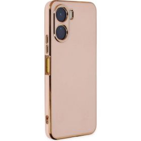 Microsonic Vivo Y16 Olive Plated Pembe Cep Telefonu Kılıfı