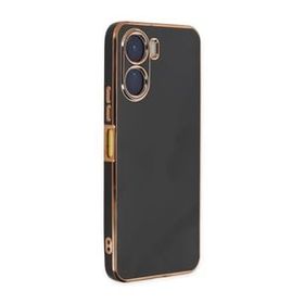 Microsonic Vivo Y16 Olive Plated Siyah Cep Telefonu Kılıfı