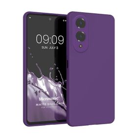 Microsonic Vivo Y17S Matte Silikon Mor Cep Telefonu Kılıfı