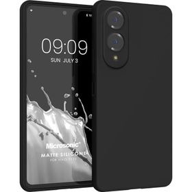Microsonic Vivo Y17S Matte Silikon Mor Cep Telefonu Kılıfı
