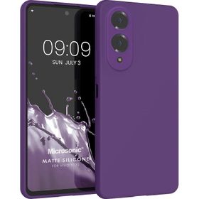 Microsonic Vivo Y17S Matte Silikon Mor Cep Telefonu Kılıfı